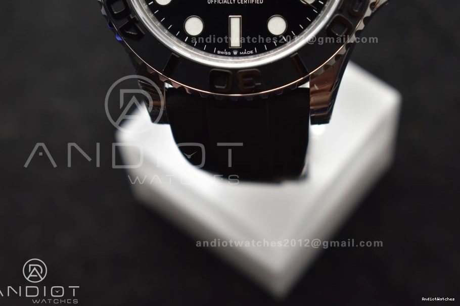 on 1213 Weight) 3D flex VS3235 42mm Bezel Black 1:1 Ceramic Yacht-Master Oyster Best 226659 V3 WaterResistant VSF (Gain Strap Edition 0202